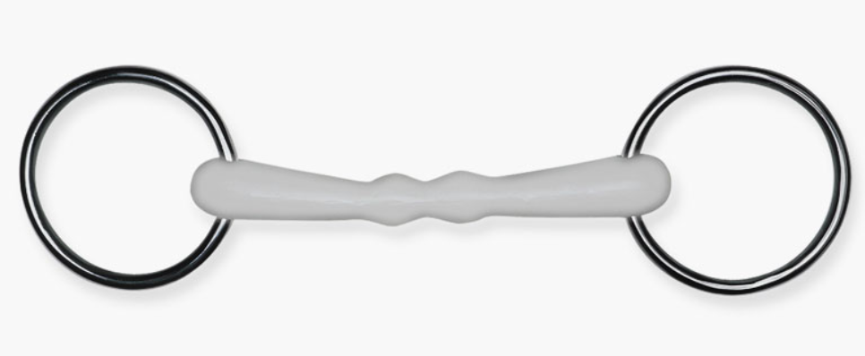 Metalab Loose ring snaffle Flexi straight bar 19mm