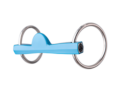 Metalab Loose ring snaffle flexible Flexi port