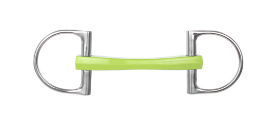 Metalab D-ring Snaffle Soft Flexi