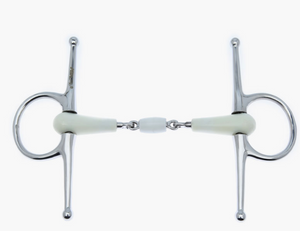 Metalab Full Cheek Snaffle Flexi Double Jointed
