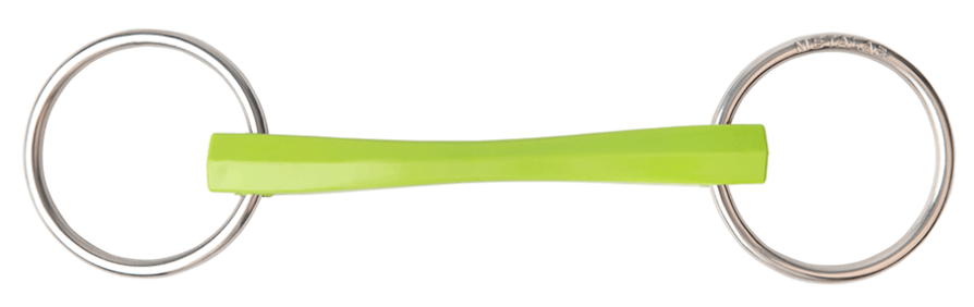 Metalab Loose ring Snaffle Flexi straight bar 19mm