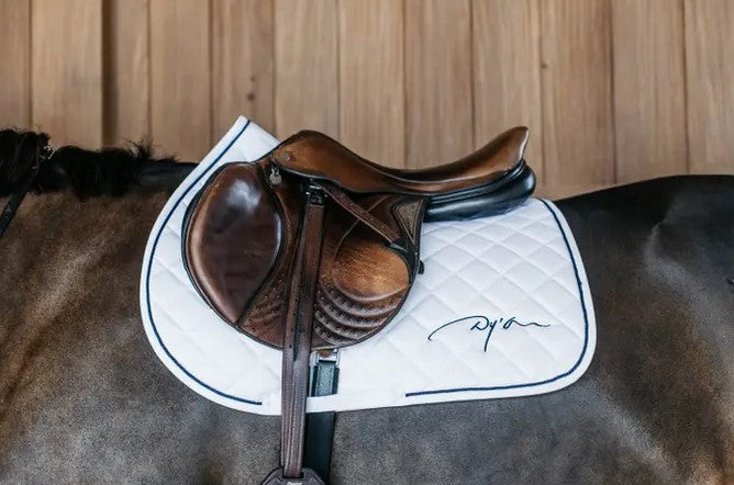 Dy'on Diamond Saddle Pad show jumping