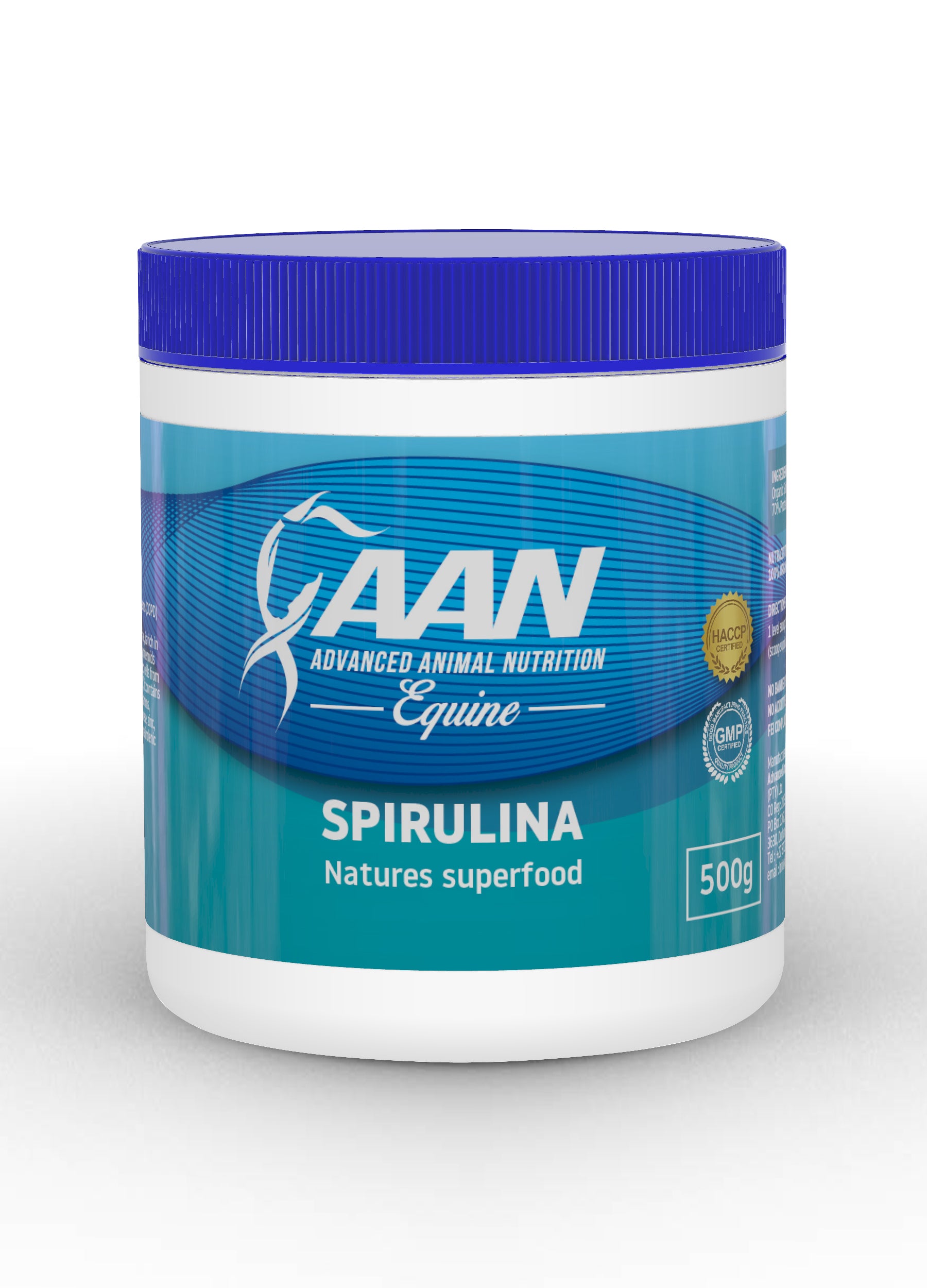 AAN Spirulina is a breathing supplement which improves your horses respiratory health