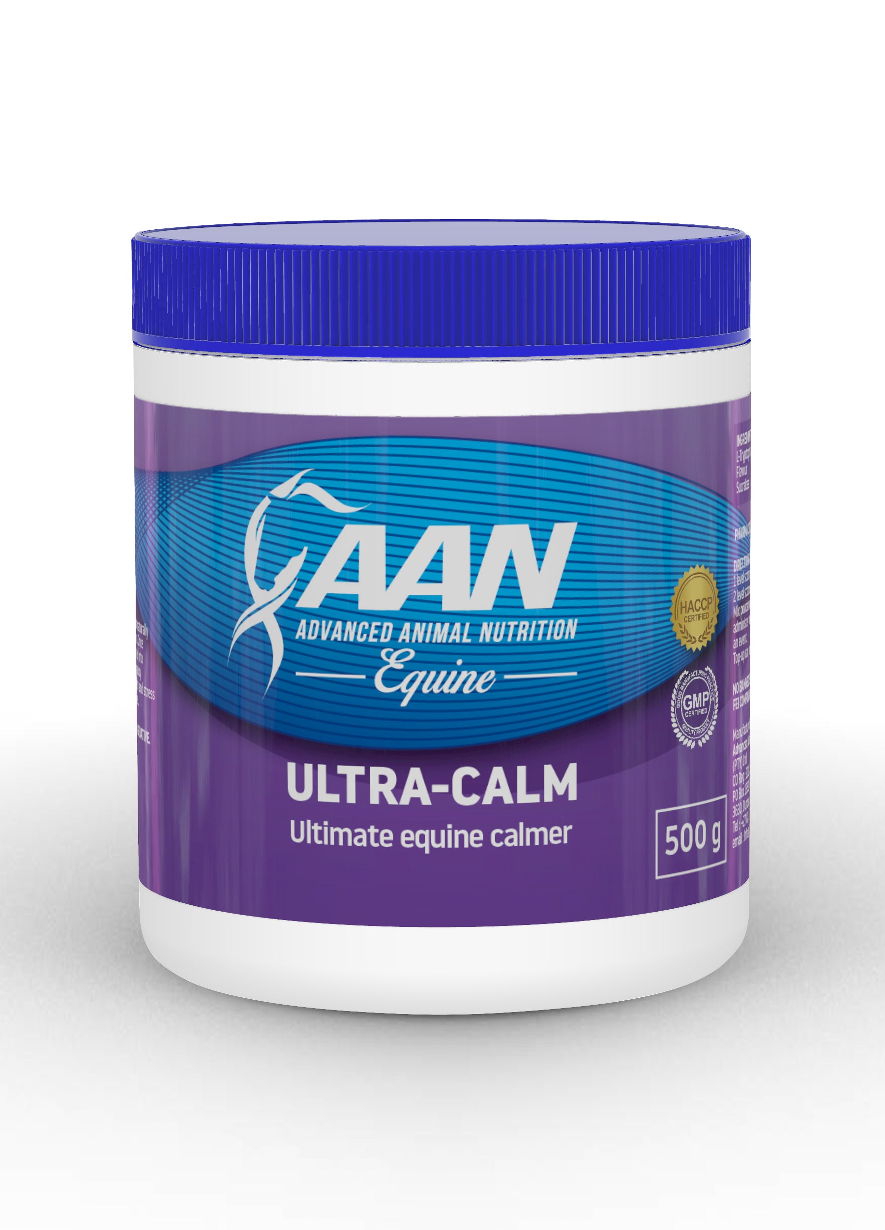 AAN Ultra calm small supplement has the active ingredient L-Tryptophan which is the best supplement to calm your horse down