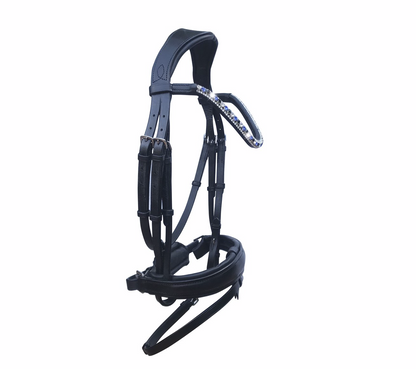 Lumiere 'Anastasia'-Black (Convertible) Bridle