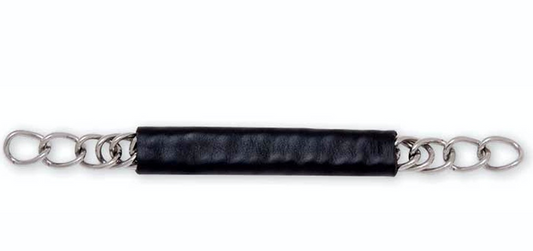 Metalab Leather Covered Curb Chain
