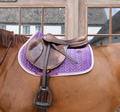 Kentucky Saddle Pad Velvet Contrast show jumping