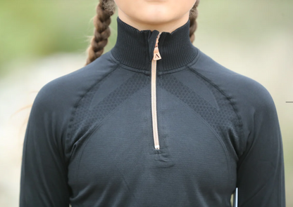 Anique Signature Sun Shirt Black